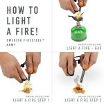 چخماق Light My Fire مدل FireSteel Army 2in1 نارنجی