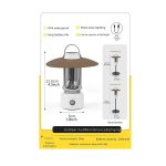 فانوس شارژی Toby's مدل CPL-T15