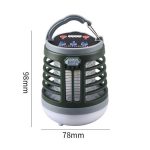 چراغ چادر و پشه کش اسپیکر دار مدل W881
