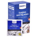 دستمال مرطوب عینک ضد مه Shery بسته 50 تایی