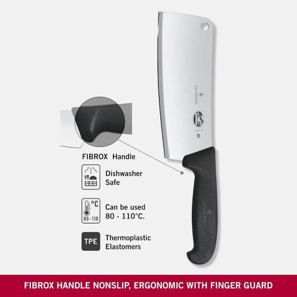 ساطور Victorinox مدل Fibrox کد 5.4003.18 ویژگی