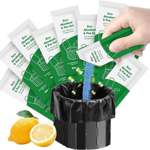 ژل جاذب و بوگیر توالت بسته 25 عددی