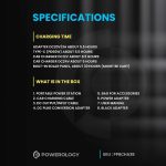 پاور استیشن Powerology مدل PPBCHA38