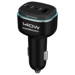 شارژر فندکی Powerology مدل PCCSR025BKGYC ظرفیت 140W